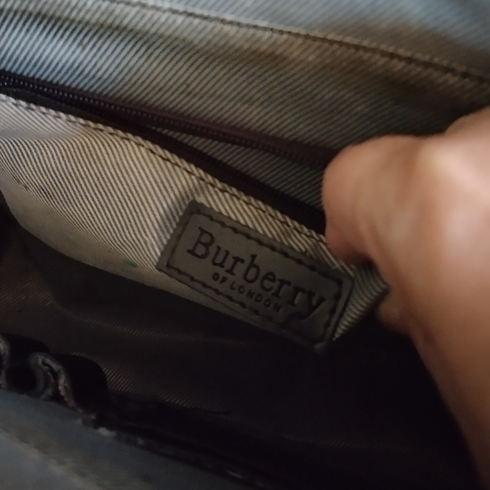Authentic Burberry Handbag - image 3